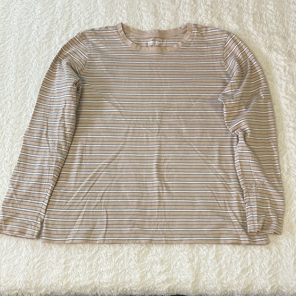 Lands’ End Relaxed Cotton Long Sleeve T-shirt